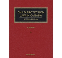 Child Protection Law in Canada, Second Edition