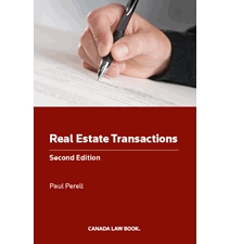 Real Estate Transactions, Second Edition, Formerly titled: Lectures in Real Estate Transactions