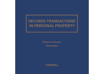 Secured Transactions in Personal Property in Canada, Third Edition