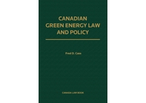 Canadian Green Energy Law and Policy