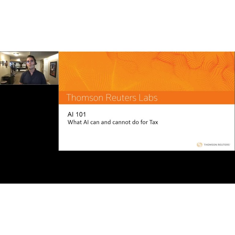 Artificial intelligence: What it is, what it’s not, and where it’s taking the tax industry