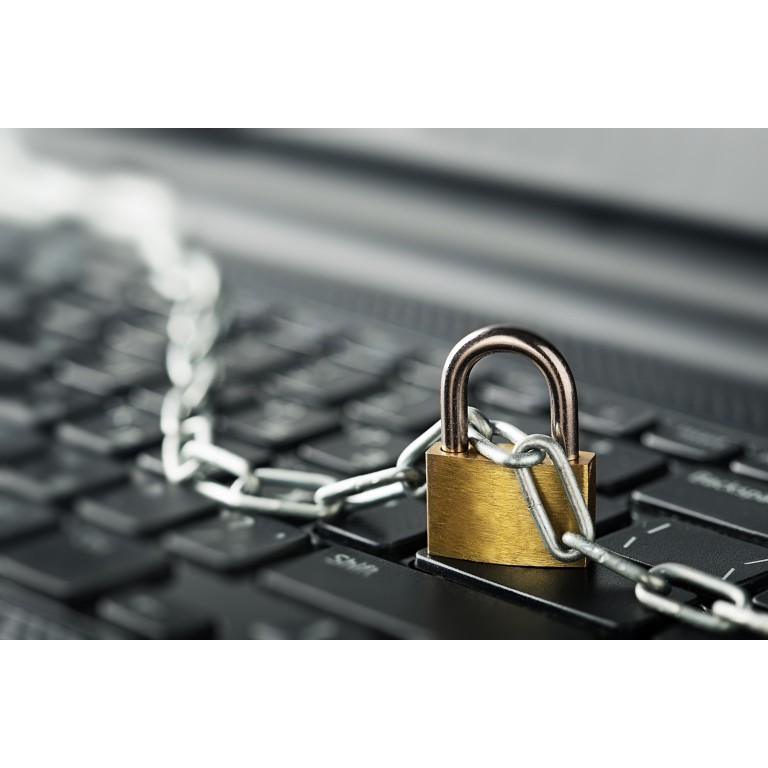 Padlock and chain