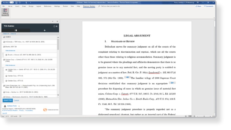 Utilize Practical Law resources in Drafting Assistant