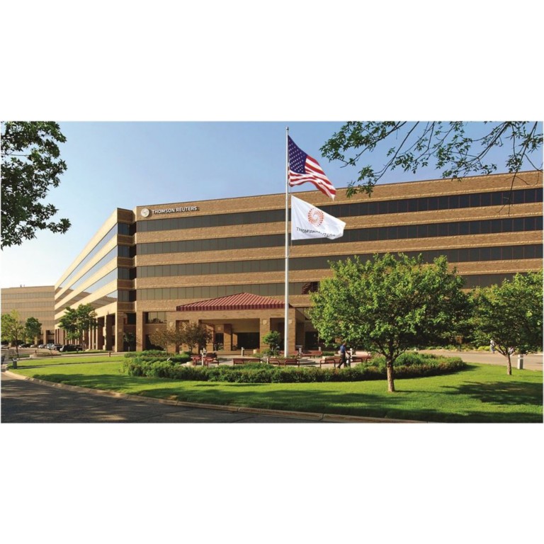 Thomson Reuters campus main entrance