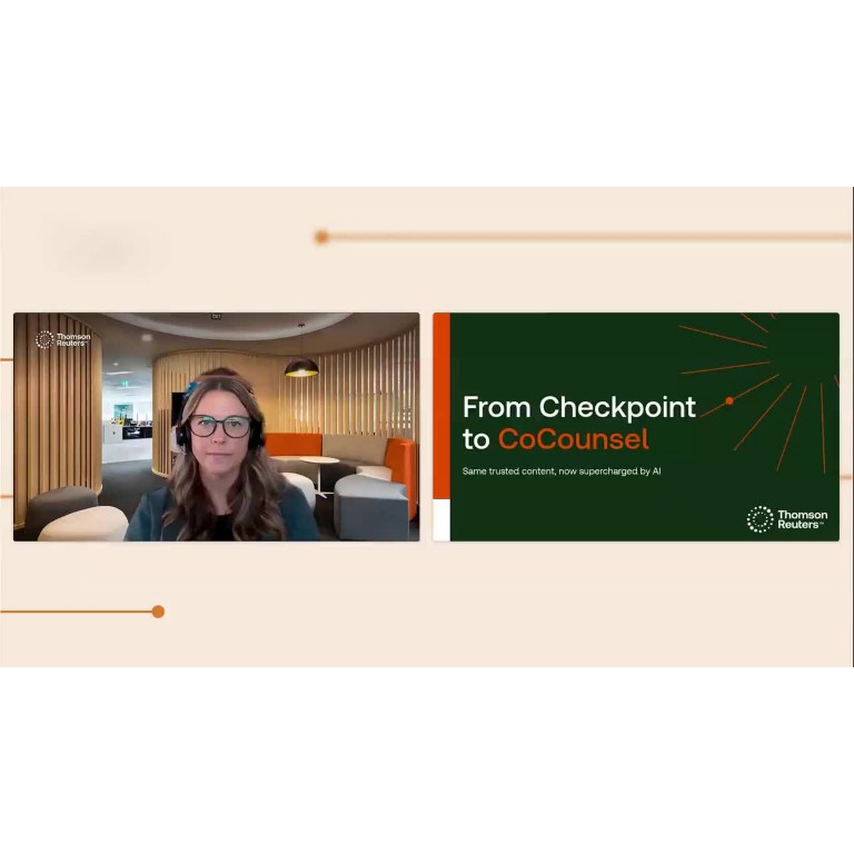 From Checkpoint to CoCounsel Tax: Same trusted content, now supercharged by AI