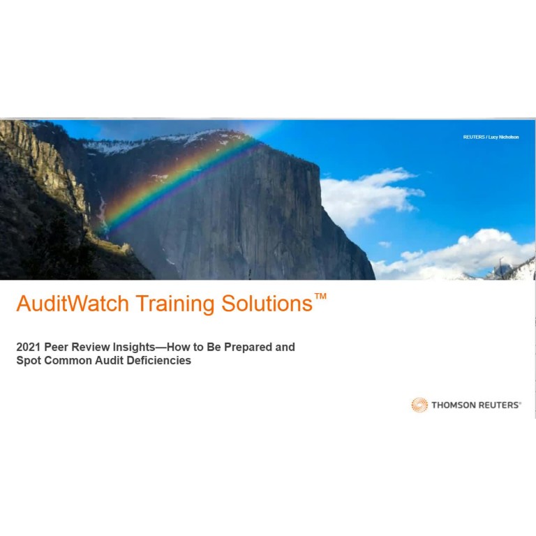 How to be better prepared and spot common audit deficiencies