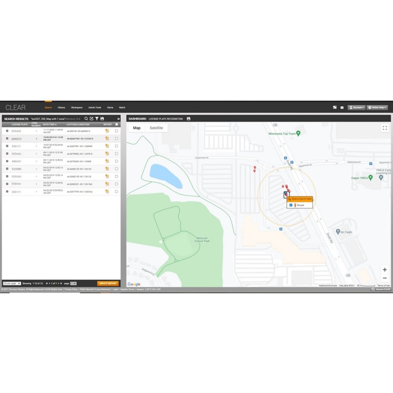 Radius searching capabilities 