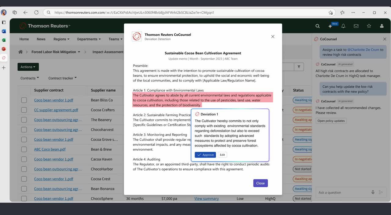 CoCounsel: Microsoft and CoCounsel Drafting video
