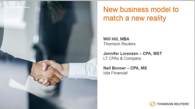 A new business model to match the new reality