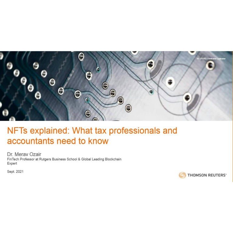 NFTs explained: What tax professionals and accountants need to know