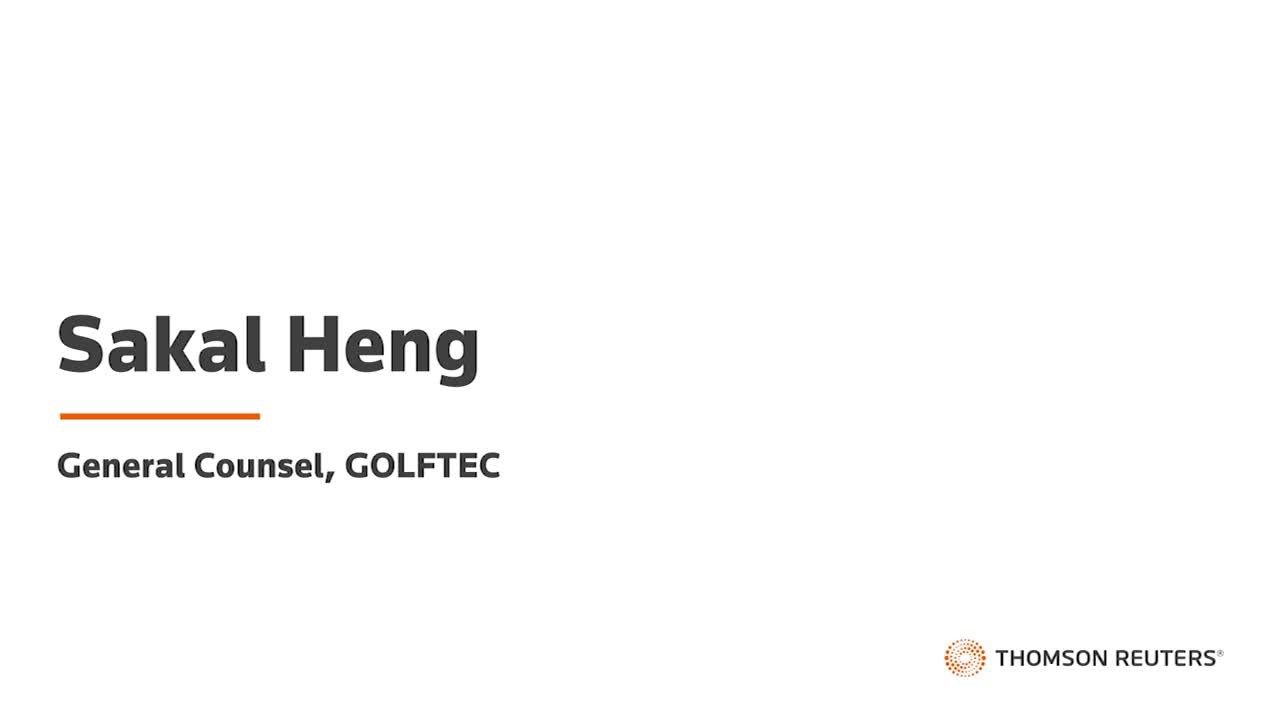 Sakal Heng, General Counsel at GOLFTEC