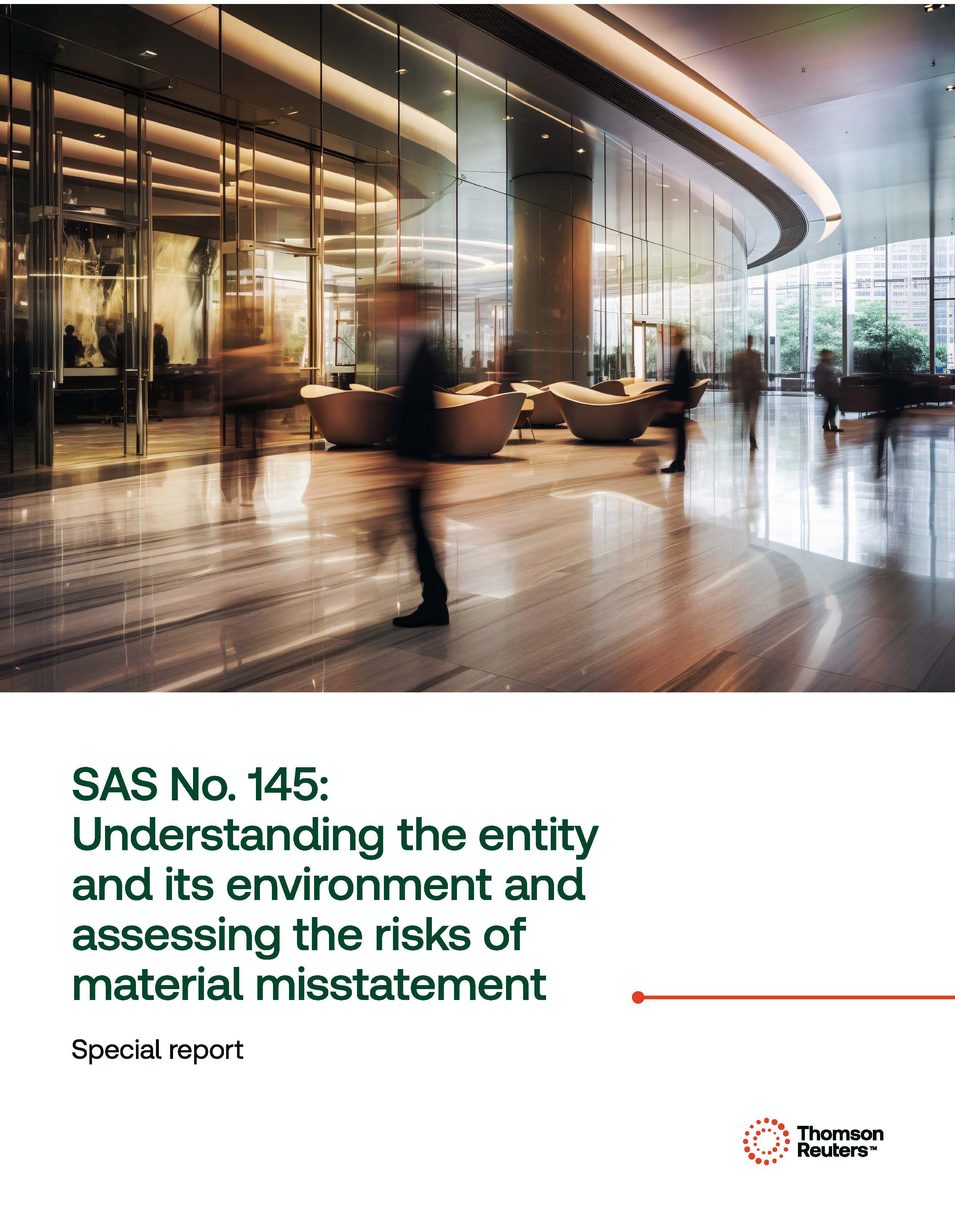 SAS No. 145 Special Report - cover image