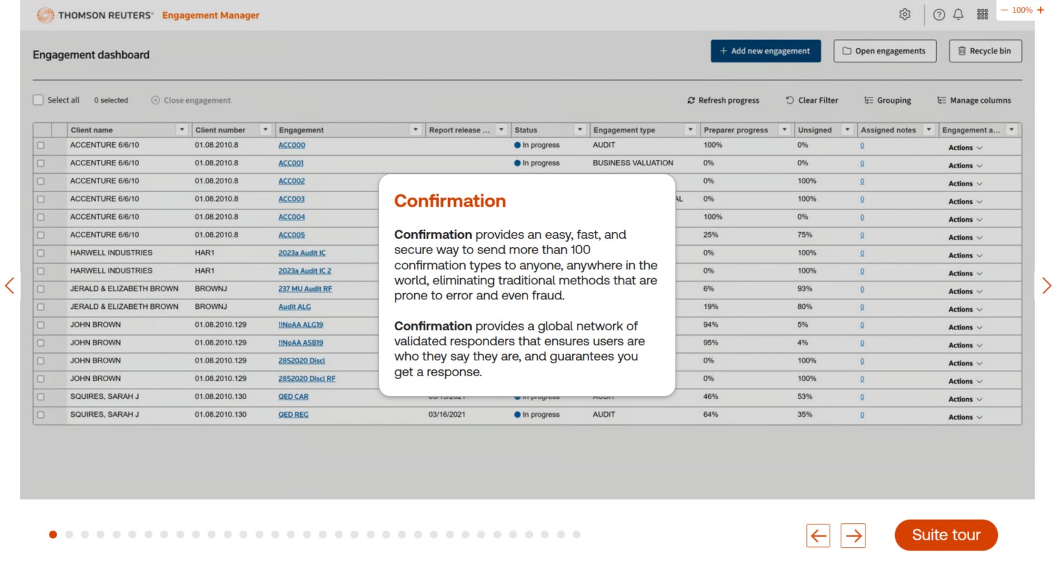 Validated global network