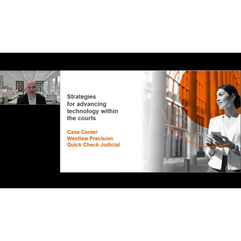 oStrategies for advancing technology within the courts
