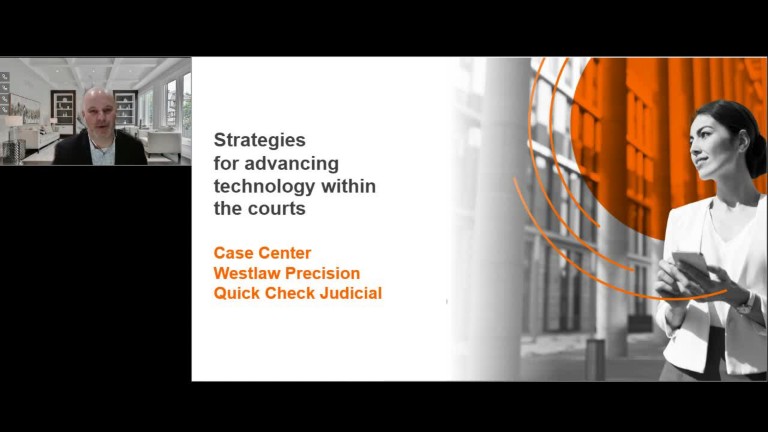 oStrategies for advancing technology within the courts
