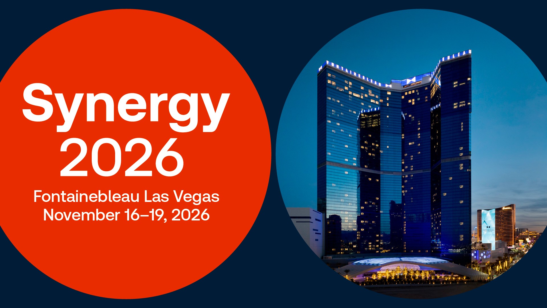 SYNERGY 2026 - Fontainebleau Las Vegas