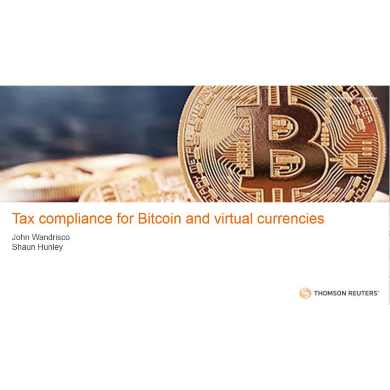 Tax compliance for Bitcoin and virtual currencies