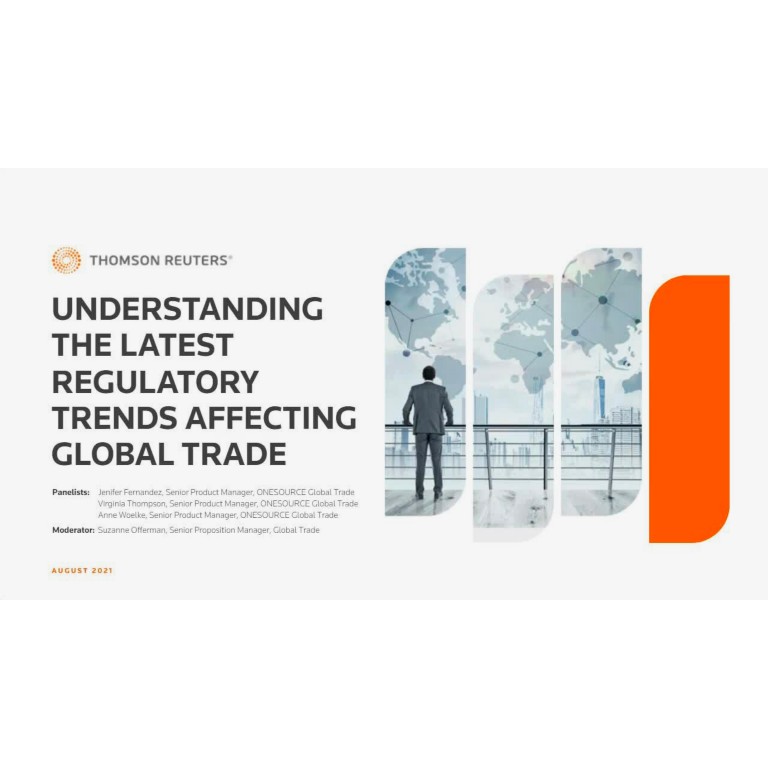 Understanding the latest regulatory trends and updates affecting trade on-demand webinar video still