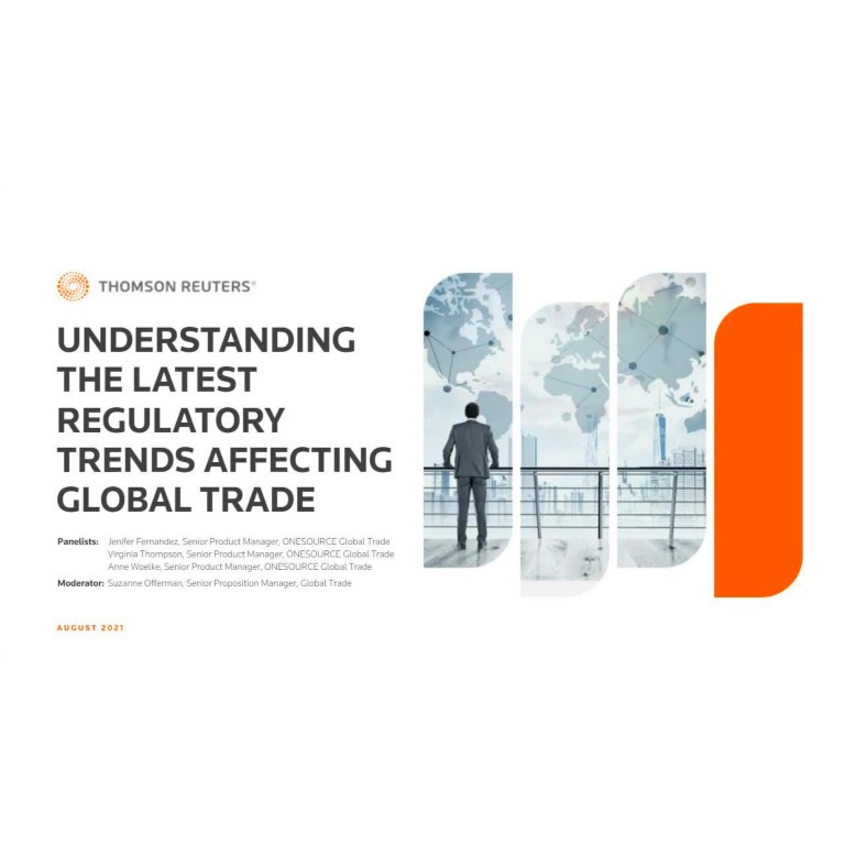 Understanding the latest regulatory trends and updates affecting trade on-demand webinar video still