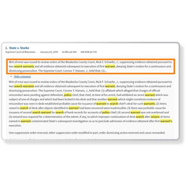 Headnotes