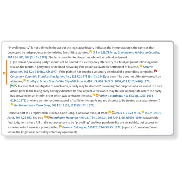 Westlaw Edge Editorial Enhancements KeyCite Screenshot