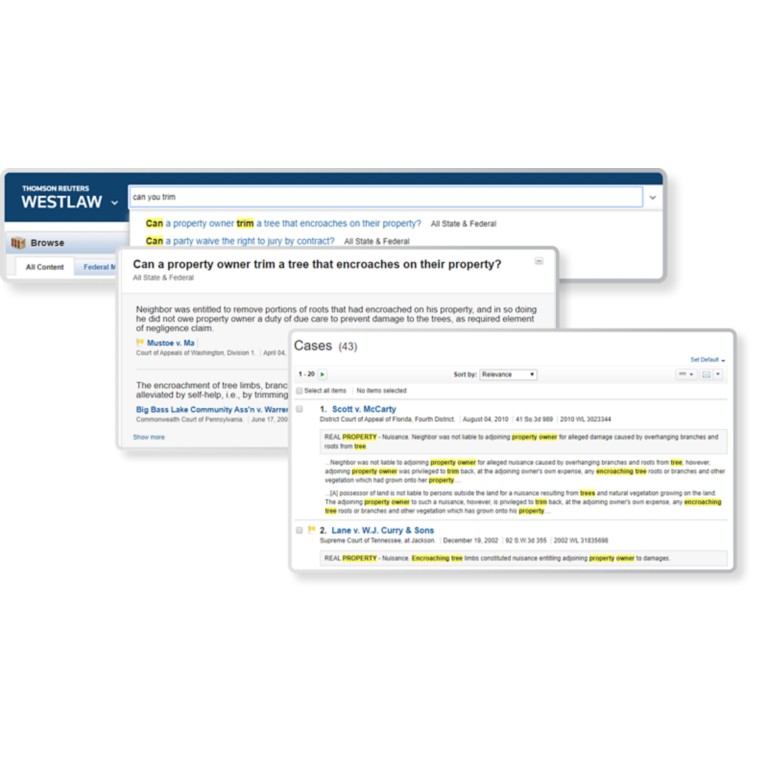 Westlaw Patron Access utilizes WestSearch plus